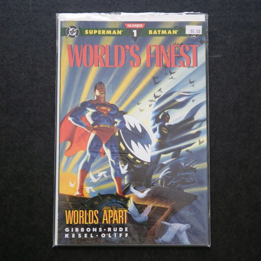 World's Finest Batman Superman Number 1 Comic Book